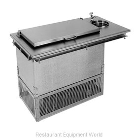 Glastender DI-FR36-DW-FL Ice Cream Dipping Cabinet, Drop-In