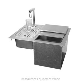 Glastender DI-IW24 Ice & Water Unit, Drop-In