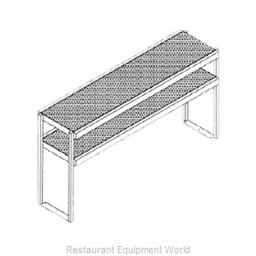 Glastender DOS/SS-42 Overshelf, Table-Mounted