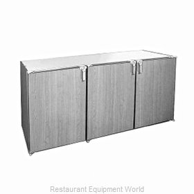 Glastender DS72 Back Bar Cabinet, Non-Refrigerated