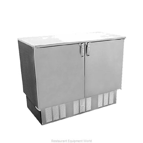 Glastender FV48-(LR)-O Backbar Cabinet Refrigerated