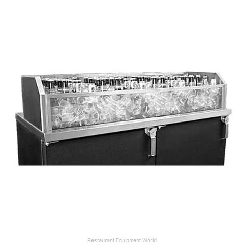 Glastender GDU-12X30 Ice Display, Bar (Magnified)