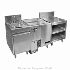 Glastender GWS66 Underbar Glasswasher Station