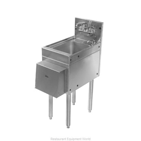Glastender HSA-12-D Underbar Hand Sink Unit (Magnified)