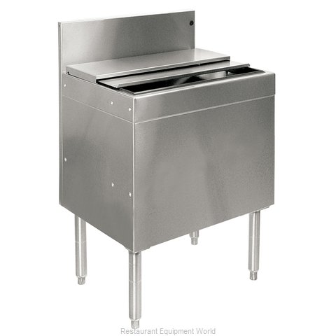 Glastender IBA-18-ED Underbar Ice Bin/Cocktail Unit