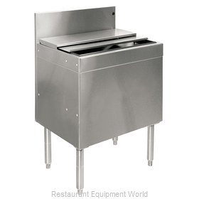 Glastender IBA-18-ED Underbar Ice Bin/Cocktail Unit