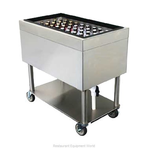 Glastender IBM-18X30 Underbar Beer Bin, Ice Cooled