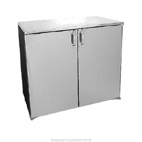 Glastender ND40-N Backbar Cabinet Refrigerated