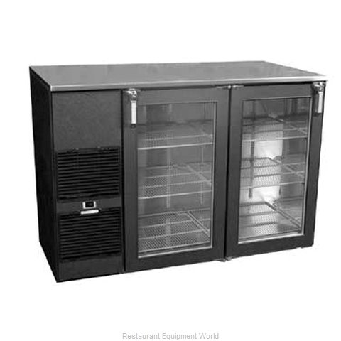 Glastender ND52 Back Bar Cabinet, Refrigerated