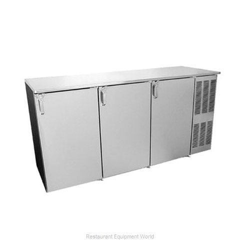 Glastender ND72 Back Bar Cabinet, Refrigerated