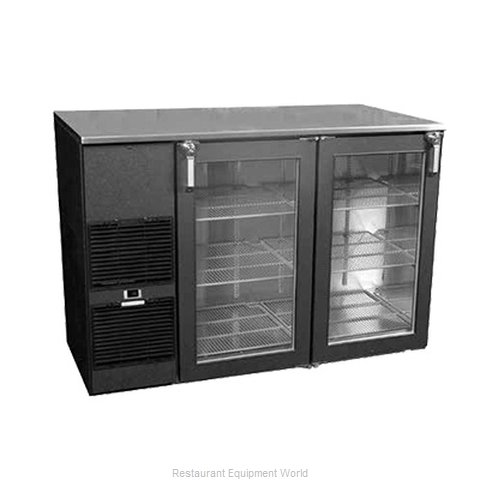 Glastender ND72BR Back Bar Cabinet, Refrigerated