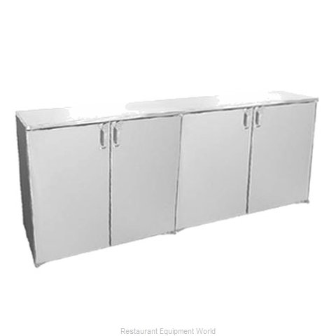 Glastender ND80-N Backbar Cabinet Refrigerated