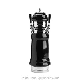 Glastender RBT-3-PB-CL Draft Beer / Wine Dispensing Tower