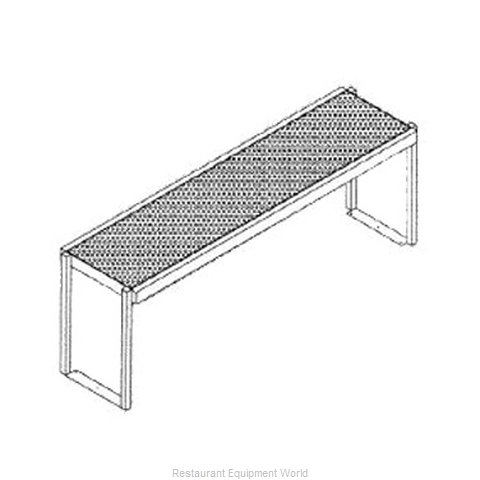 Glastender SOS/SS-42 Overshelf, Table-Mounted