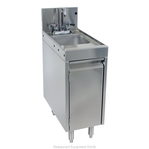 Glastender SWB-12-C Underbar Waste Cabinet, Wet & Dry