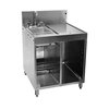 Gabinete para Desechos, Mojados/Secos
 <br><span class=fgrey12>(Glastender SWB-24L-C Underbar Waste Cabinet, Wet & Dry)</span>