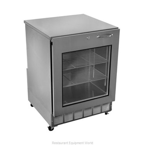 Glastender UCR24X-L Refrigerator, Undercounter, Reach-In