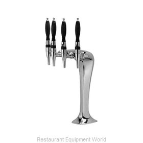 Glastender VNT-4-MF Draft Beer / Wine Dispensing Tower