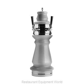 Glastender VNT-4-PB-EG Draft Beer / Wine Dispensing Tower
