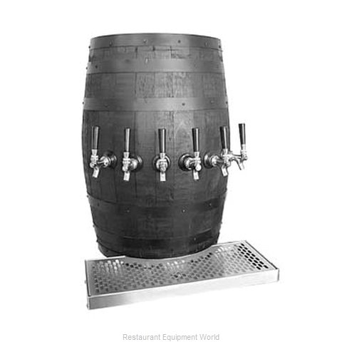 Glastender WB-3-N Draft Beer / Wine Dispensing Tower (Magnified)