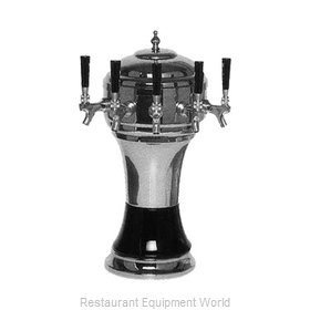 Glastender ZCT-4-MFR-B Draft Beer / Wine Dispensing Tower