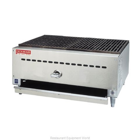 Grindmaster BC1812 Charbroiler Gas Counter Model
