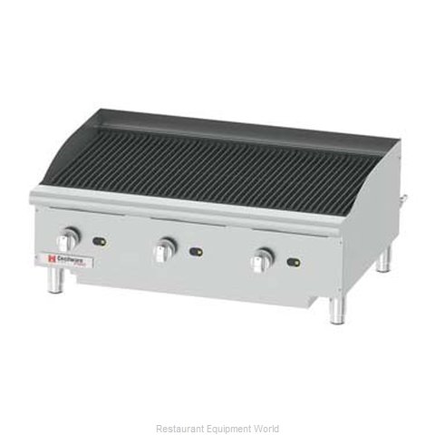 Grindmaster CCP36 Charbroiler, Gas, Countertop