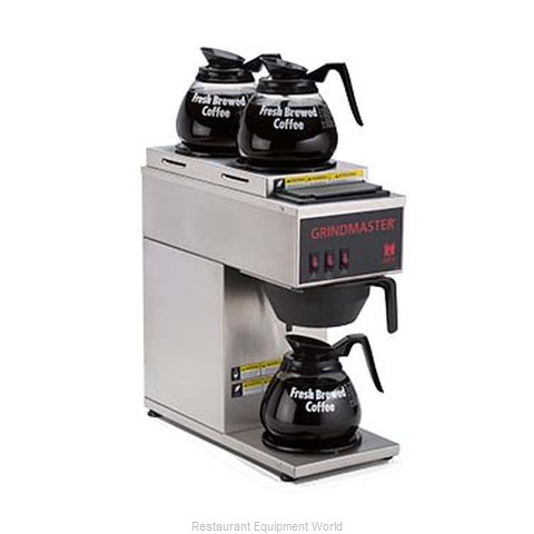 Grindmaster CPO-3P-15A Coffee Brewer for Glass Decanters