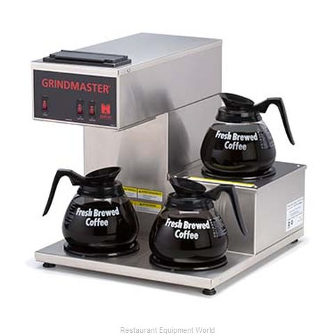 Grindmaster CPO-3RP-15A Coffee Brewer for Glass Decanters