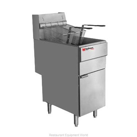 Grindmaster FMS403LP Fryer, Gas, Floor Model, Full Pot