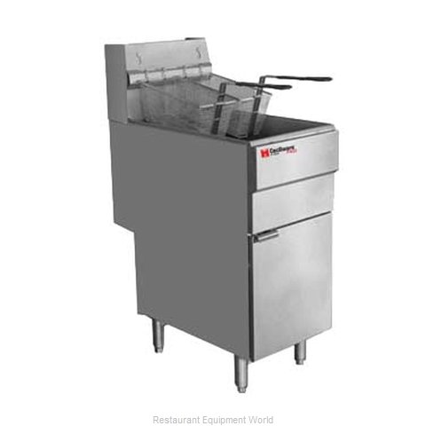 Grindmaster FMS504LP Fryer, Gas, Floor Model, Full Pot