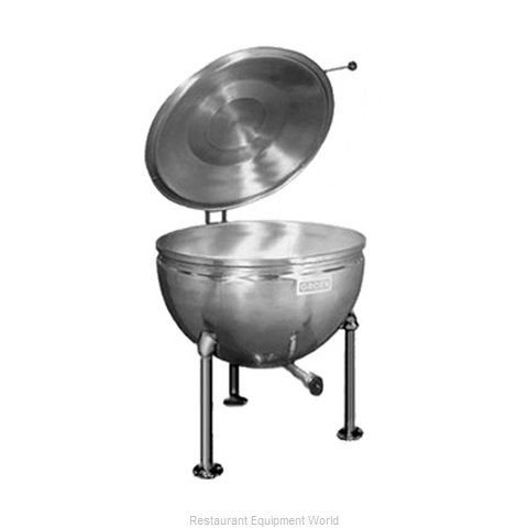 Groen GT-125 Kettle, Direct Steam, Stationary