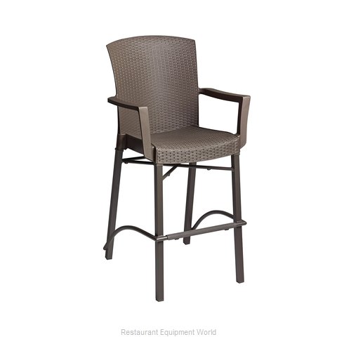 Grosfillex 48260037 Bar Stool, Outdoor (Magnified)