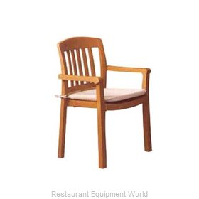Grosfillex 49442008 Chair, Armchair, Stacking, Outdoor