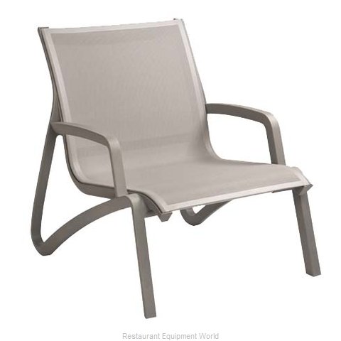 Grosfillex US001289 Chair, Lounge, Outdoor