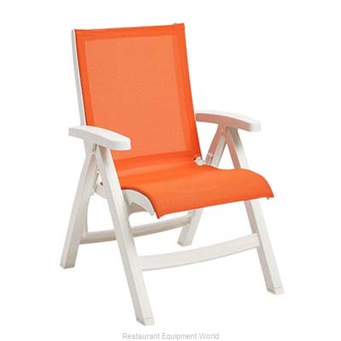 Grosfillex US019004 Chair, Folding, Outdoor