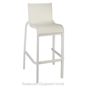 Grosfillex US030096 Bar Stool, Stacking, Outdoor