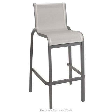 Grosfillex US030288 Bar Stool, Stacking, Outdoor