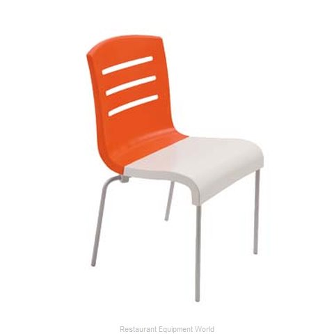 Grosfillex US041019 Chair, Side, Stacking, Indoor