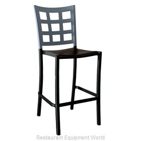 Grosfillex US046579 Bar Stool, Stacking, Indoor