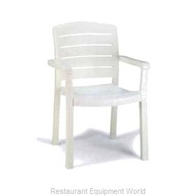 Grosfillex US119004 Chair, Armchair, Stacking, Outdoor