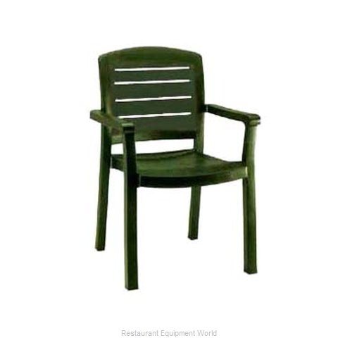 Grosfillex US119078 Chair, Armchair, Stacking, Outdoor