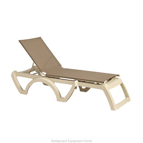 Grosfillex US166002 Chaise, Outdoor (Magnified)