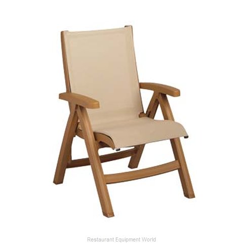 Grosfillex US352008 Chair, Folding, Outdoor