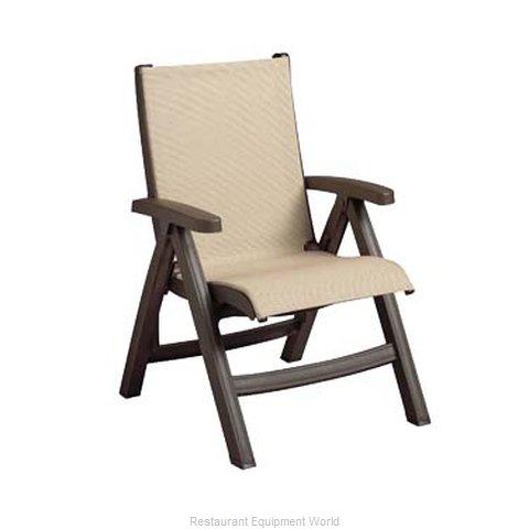 Grosfillex US352037 Chair, Folding, Outdoor
