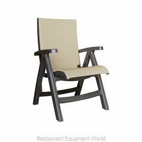 Grosfillex US355002 Chair, Folding, Outdoor