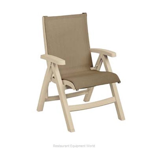 Grosfillex US355066 Chair, Folding, Outdoor