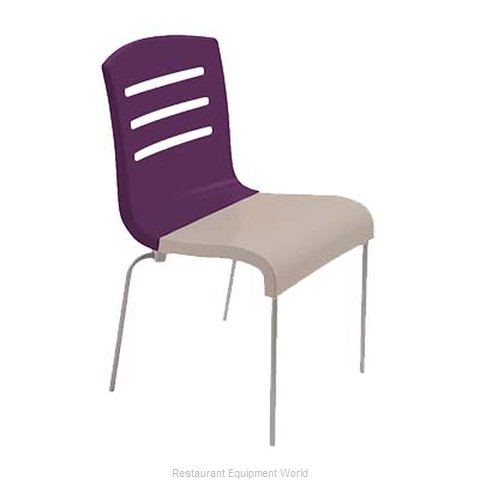 Grosfillex US410151 Chair, Side, Stacking, Indoor