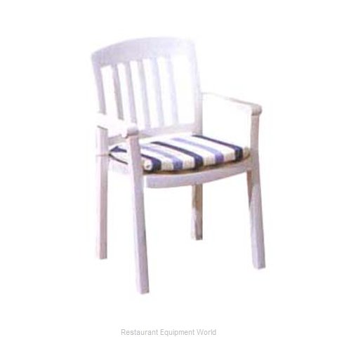 Grosfillex US442004 Chair, Armchair, Stacking, Outdoor