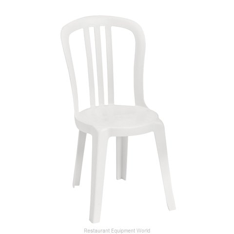 Grosfillex US495004 Chair, Side, Stacking, Outdoor